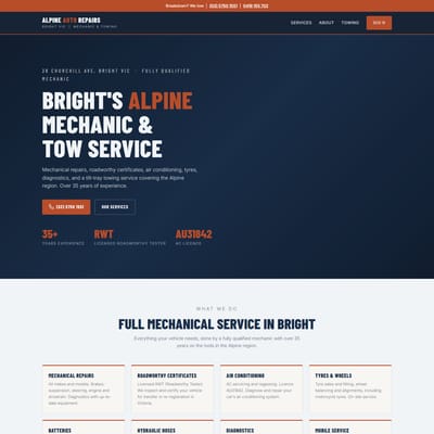 Alpine Auto Repairs, after